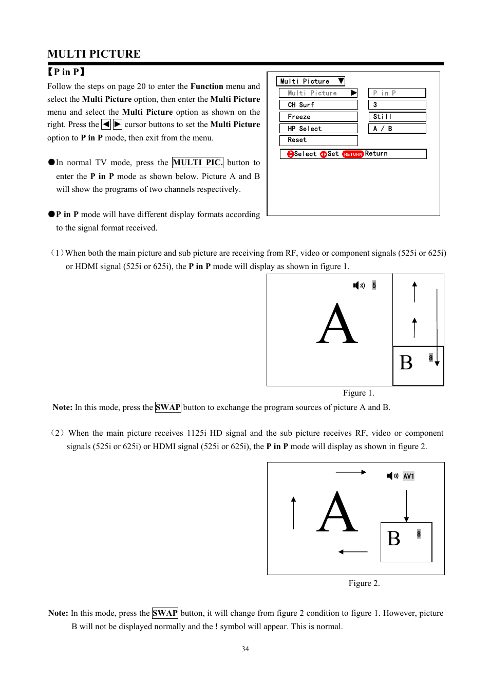 Hitachi C47-WD8000 User Manual | Page 34 / 68