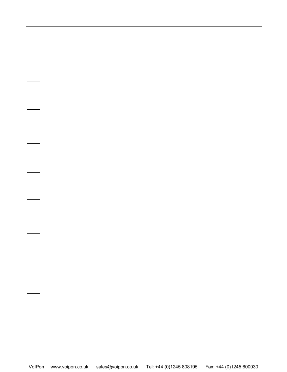 Configuration guide, 1 configuring handytone-486 through voice prompt | Hitachi HANDYTONE-486 User Manual | Page 17 / 45