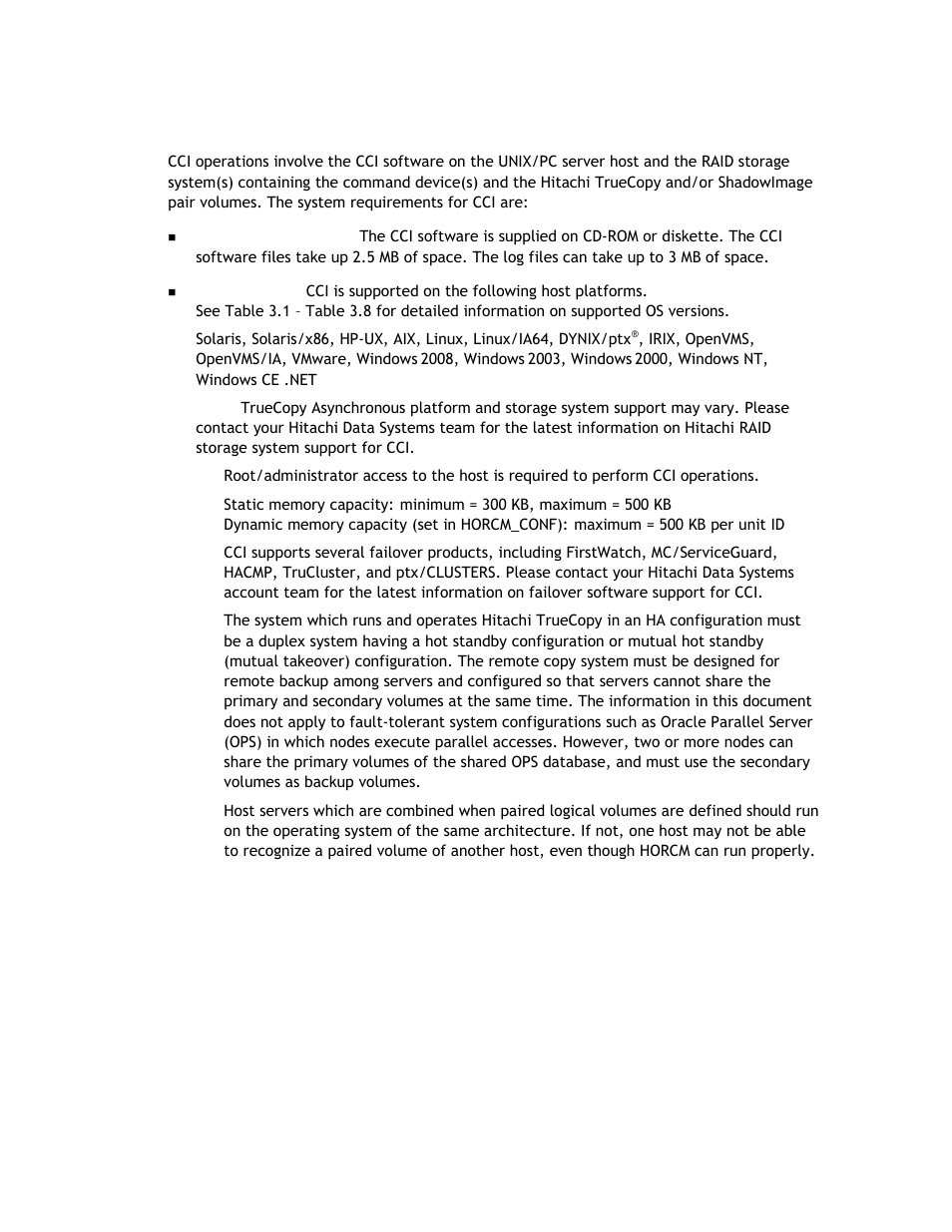 1 system requirements | Hitachi TAGMASTORE MK-90RD011-25 User Manual | Page 130 / 388