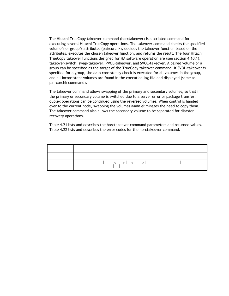 10 performing hitachi truecopy takeover operations | Hitachi TAGMASTORE MK-90RD011-25 User Manual | Page 237 / 388