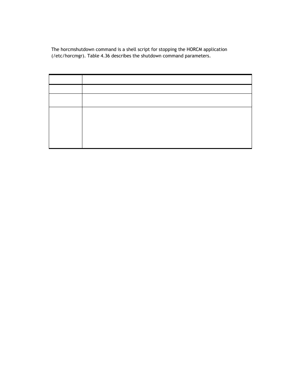 2 horcmshutdown command | Hitachi TAGMASTORE MK-90RD011-25 User Manual | Page 280 / 388