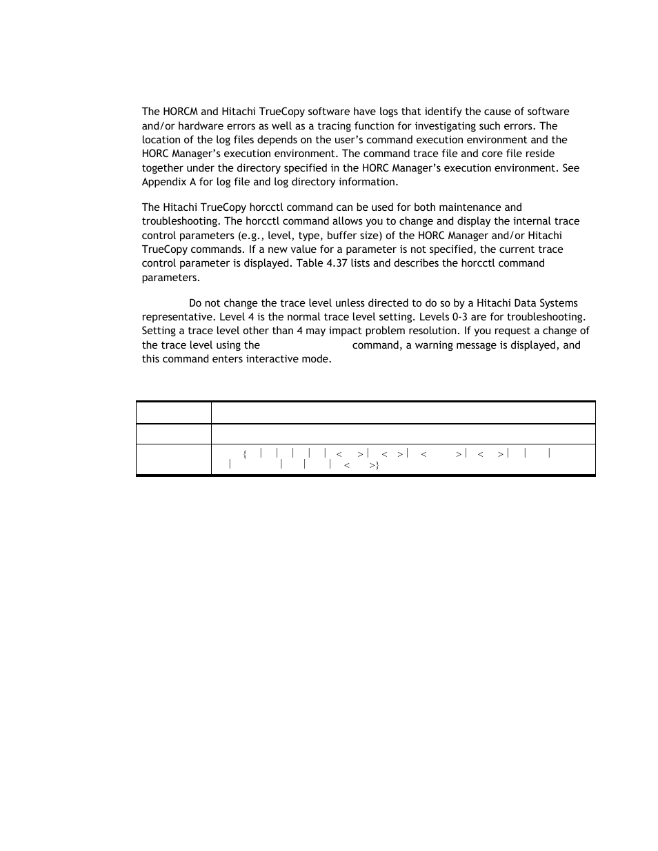 3 horcctl command | Hitachi TAGMASTORE MK-90RD011-25 User Manual | Page 281 / 388