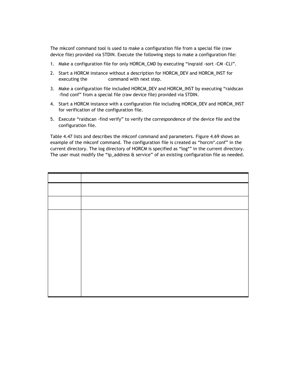 2 mkconf command tool | Hitachi TAGMASTORE MK-90RD011-25 User Manual | Page 306 / 388