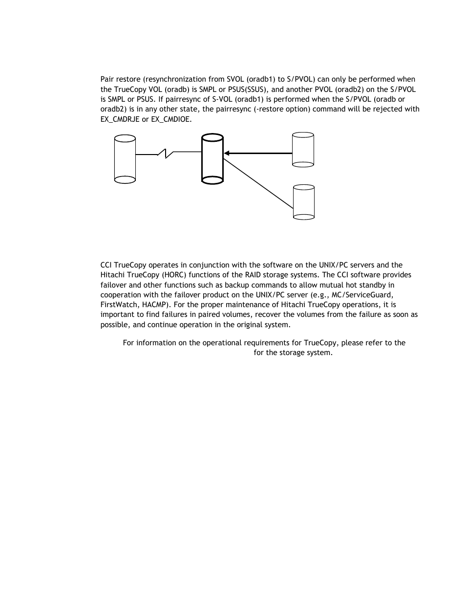 3 overview of cci truecopy operations | Hitachi TAGMASTORE MK-90RD011-25 User Manual | Page 31 / 388