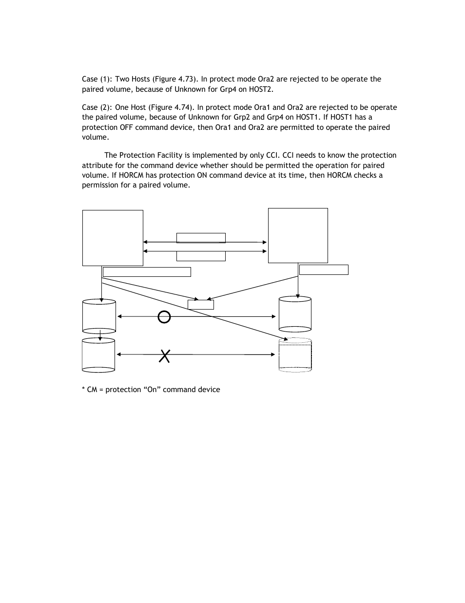 2 examples for configuration and protected volumes | Hitachi TAGMASTORE MK-90RD011-25 User Manual | Page 316 / 388