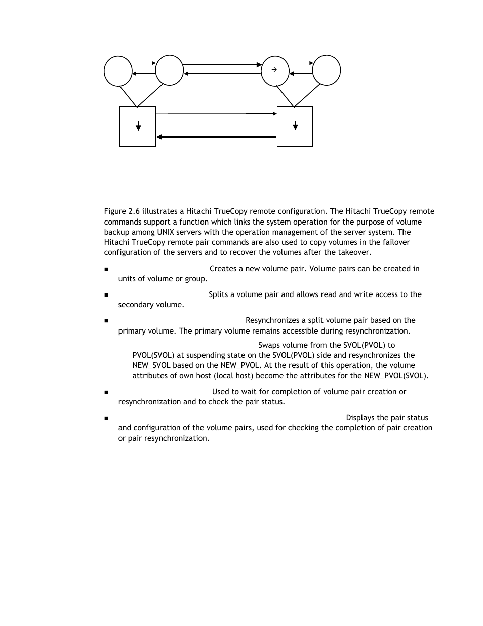 4 hitachi truecopy remote commands | Hitachi TAGMASTORE MK-90RD011-25 User Manual | Page 33 / 388