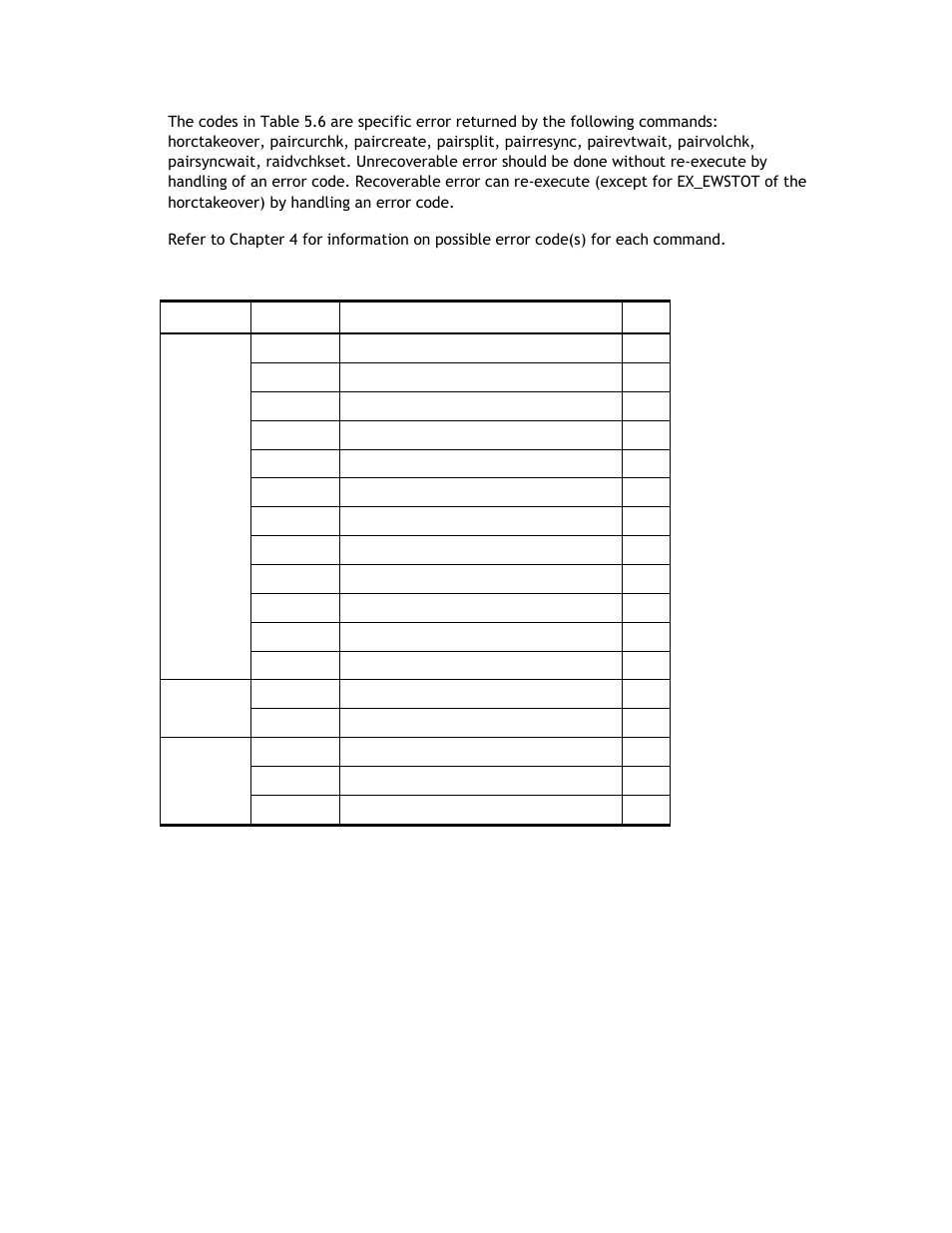 Table 5.6 list | Hitachi TAGMASTORE MK-90RD011-25 User Manual | Page 368 / 388