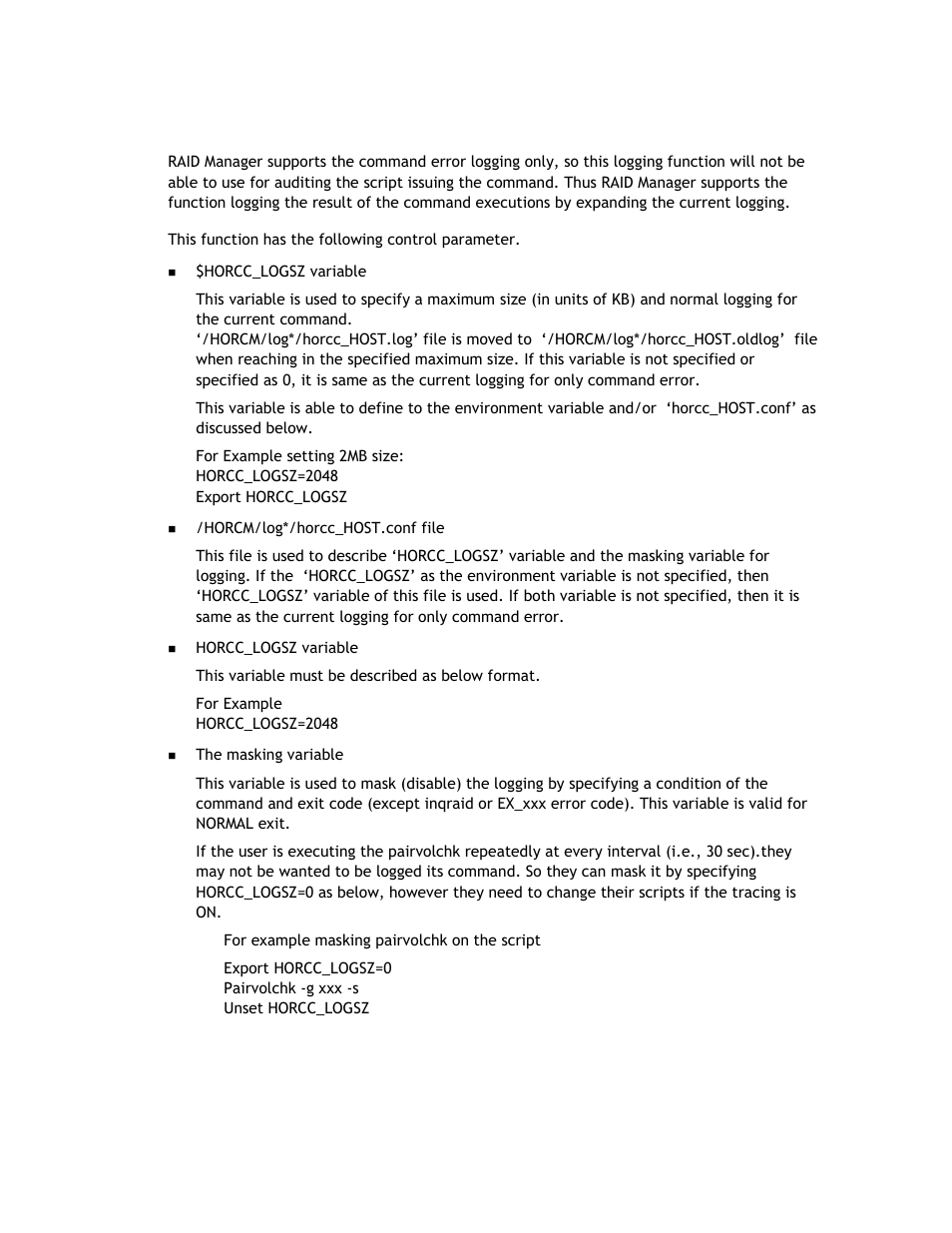 A.4 logging commands for audit | Hitachi TAGMASTORE MK-90RD011-25 User Manual | Page 374 / 388