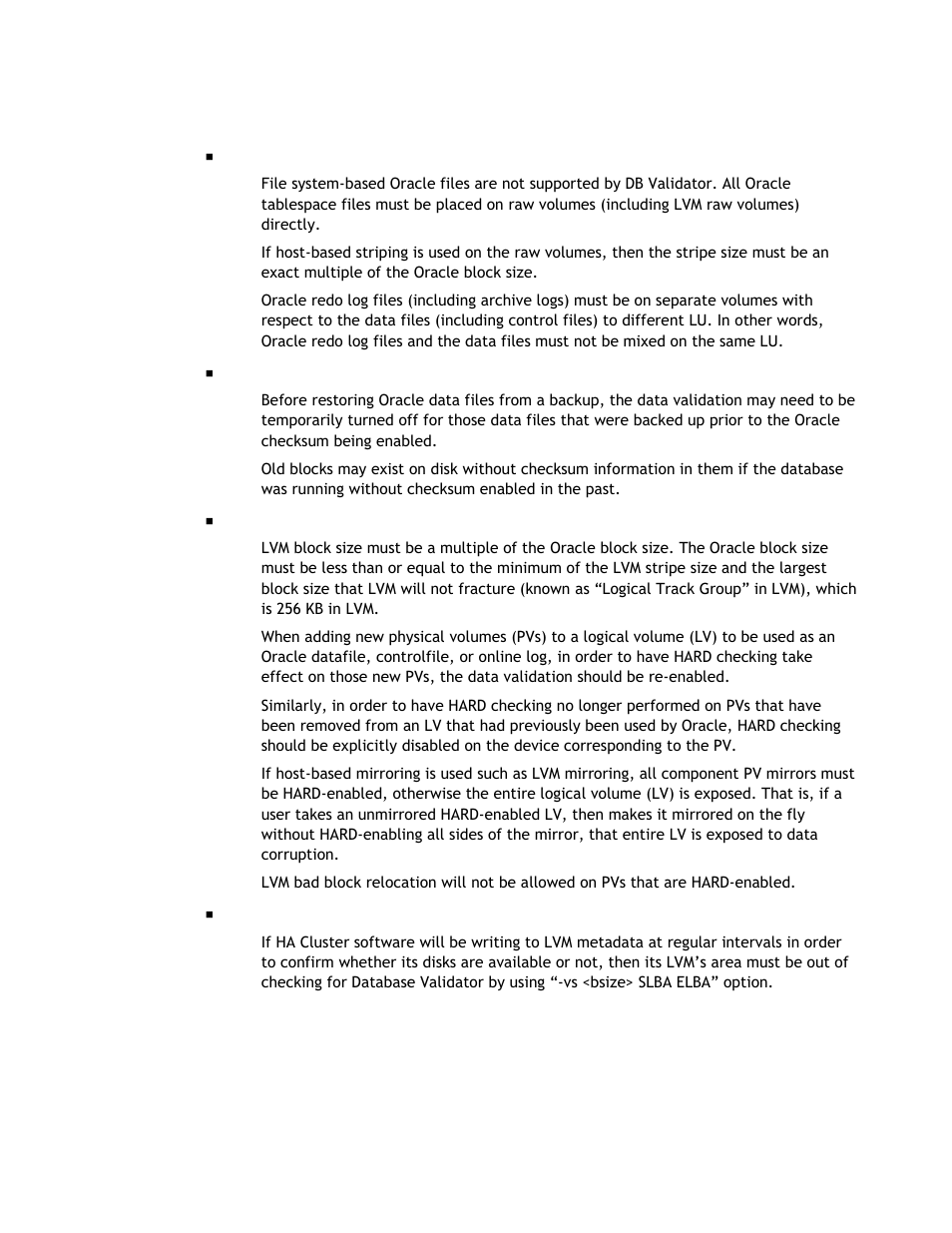 2 restrictions on database validator, 2). for fu | Hitachi TAGMASTORE MK-90RD011-25 User Manual | Page 59 / 388