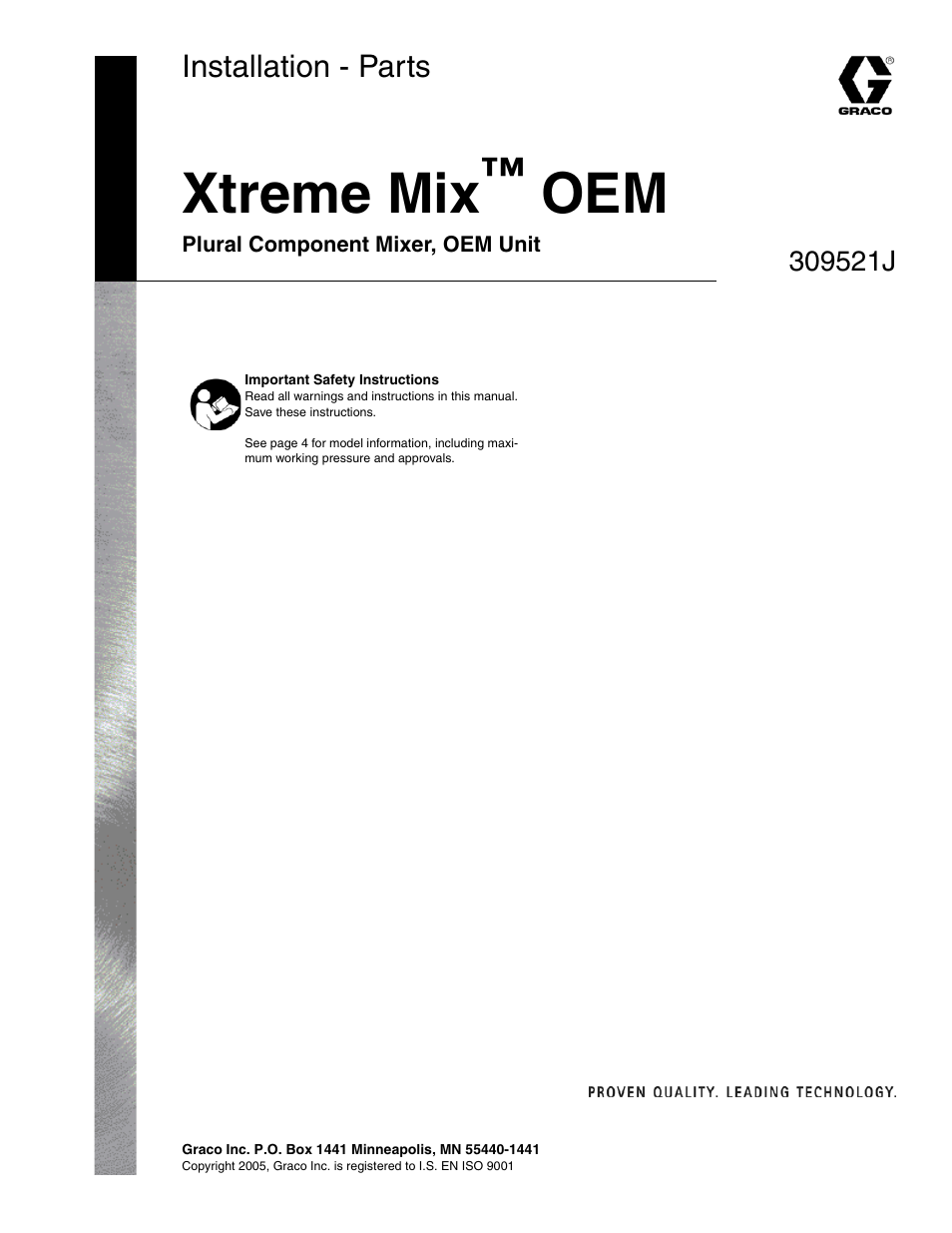 Hitachi XTREME MIX 309521J User Manual | 32 pages