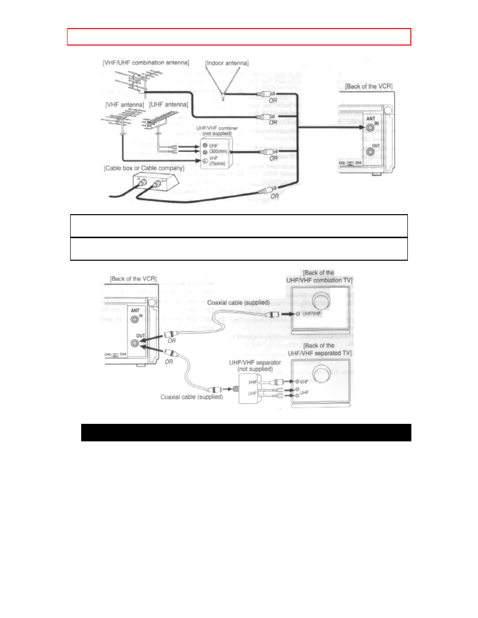 Setting a video channel | Hitachi VT-FX602S User Manual | Page 14 / 67