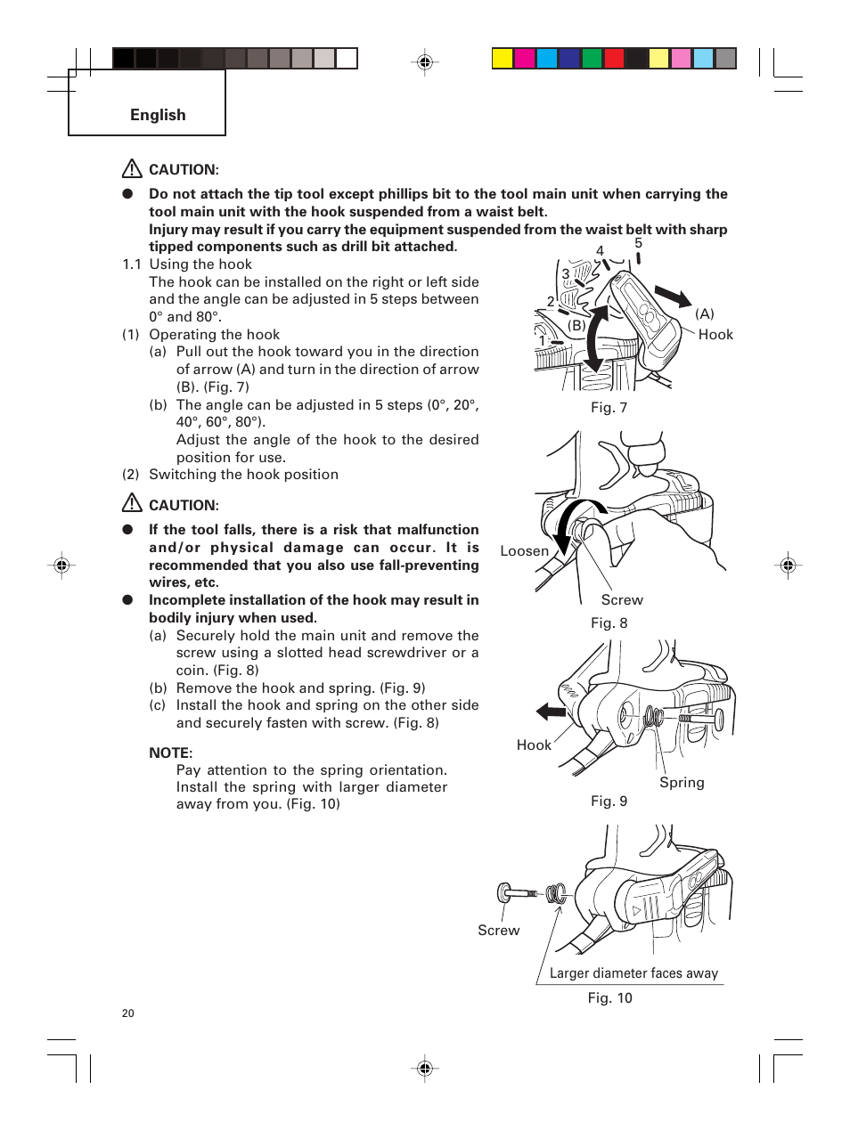 Hitachi DS 14DMR User Manual | Page 20 / 88