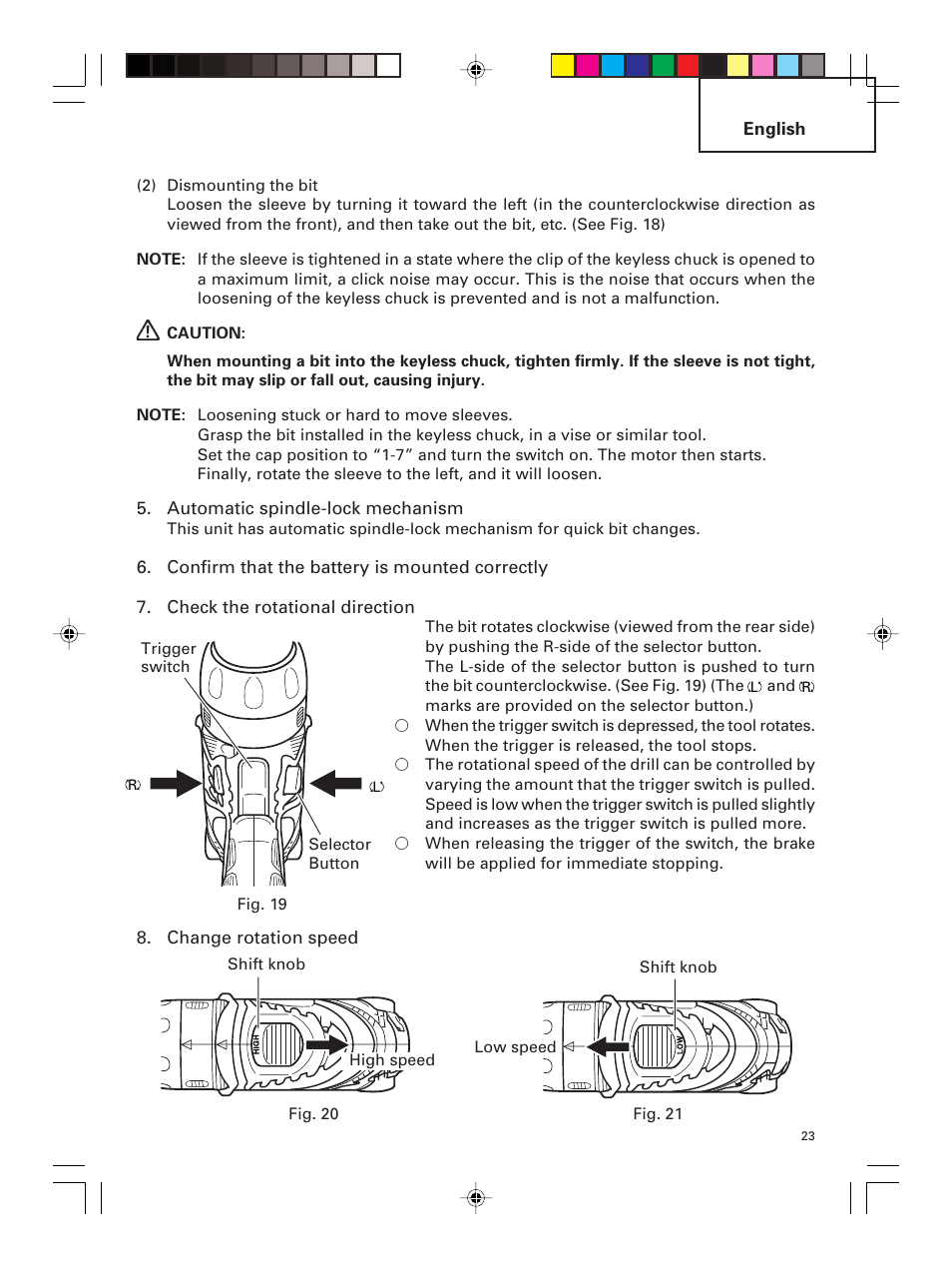 Hitachi DS 14DMR User Manual | Page 23 / 88