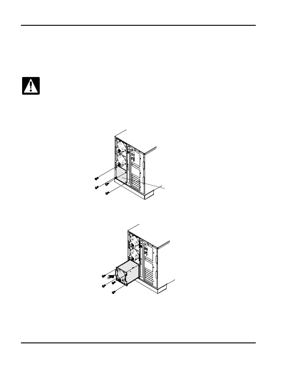 Installing redundant power supply | Hitachi 8450H/R User Manual | Page 50 / 126