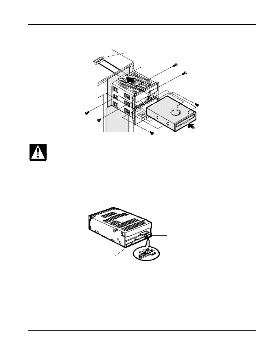 Installing internal dat (optional) | Hitachi 8450H/R User Manual | Page 73 / 126