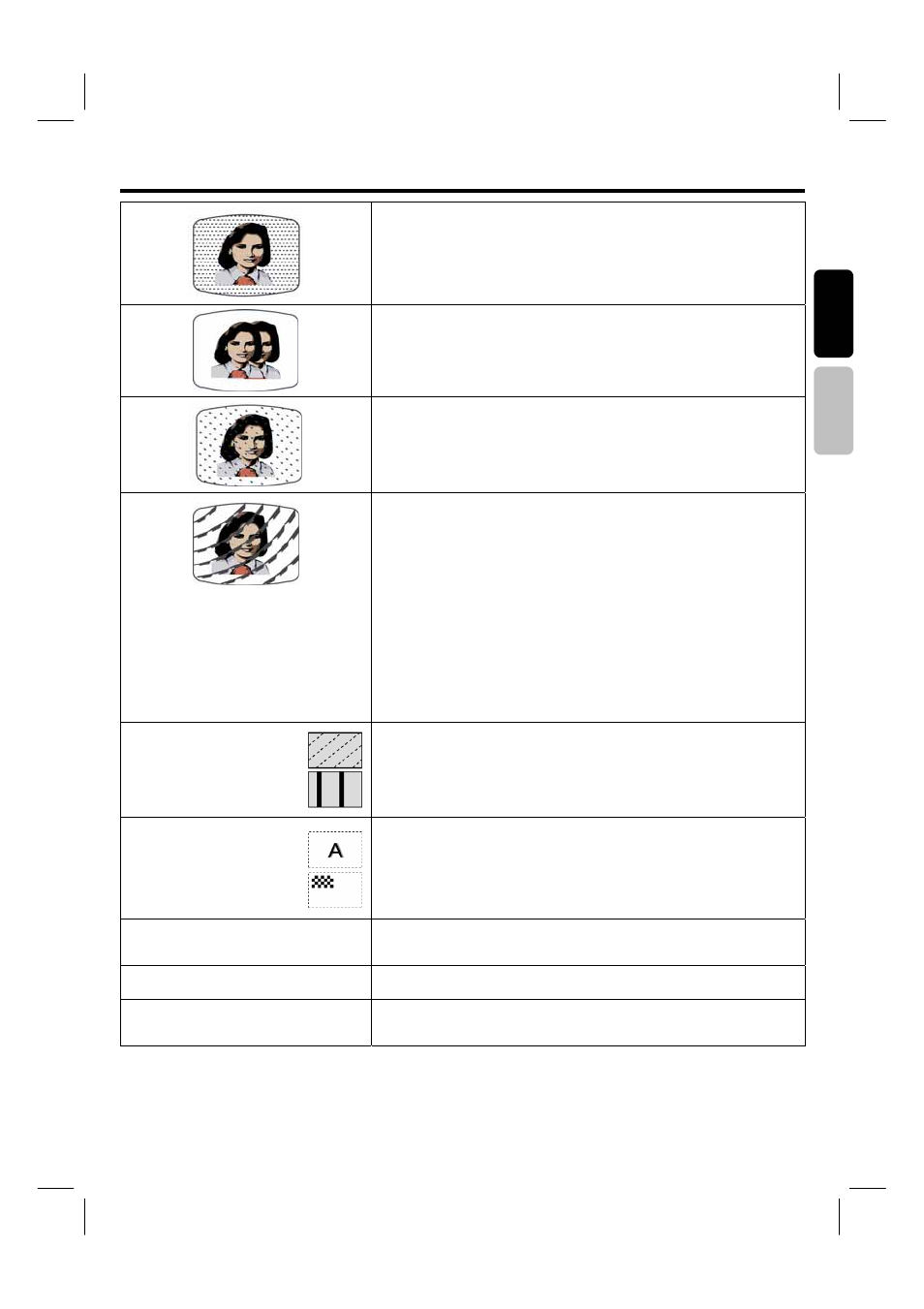 Reception problems | Hitachi 42HDF39 User Manual | Page 42 / 50