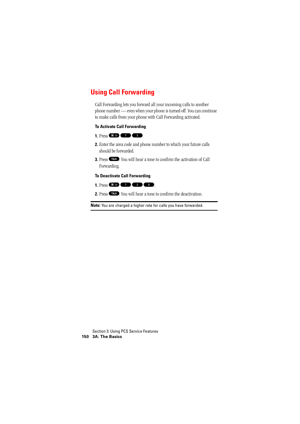 Using call forwarding | Hitachi SH-P300 User Manual | Page 159 / 455
