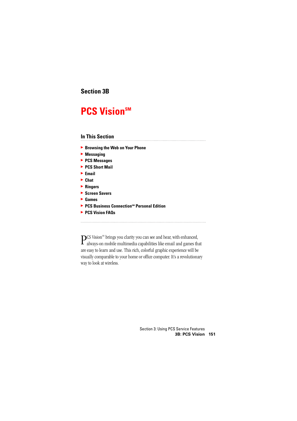 Pcs visionsm, 3b. pcs vision, Pcs vision | Hitachi SH-P300 User Manual | Page 160 / 455