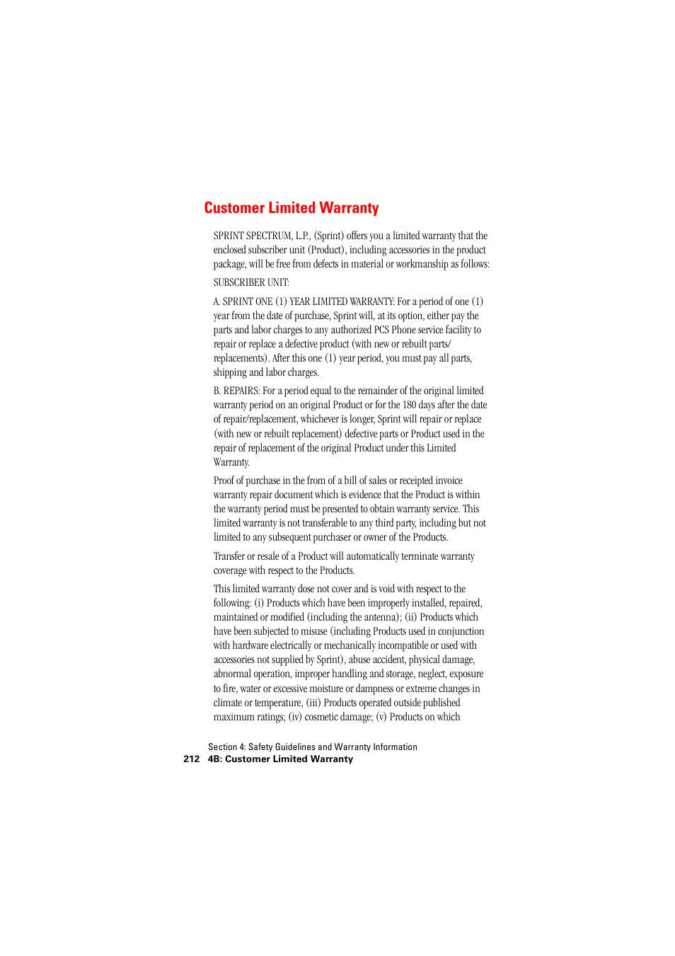 Customer limited warranty | Hitachi SH-P300 User Manual | Page 221 / 455