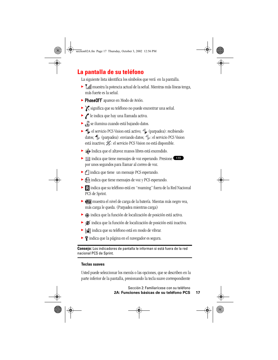La pantalla de su teléfono | Hitachi SH-P300 User Manual | Page 252 / 455