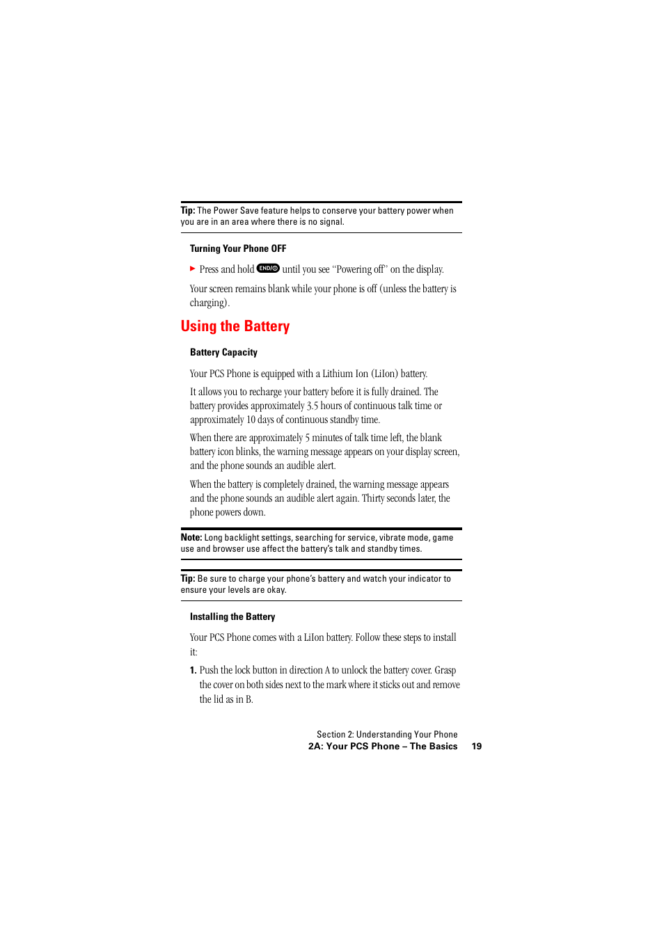 Using the battery | Hitachi SH-P300 User Manual | Page 28 / 455