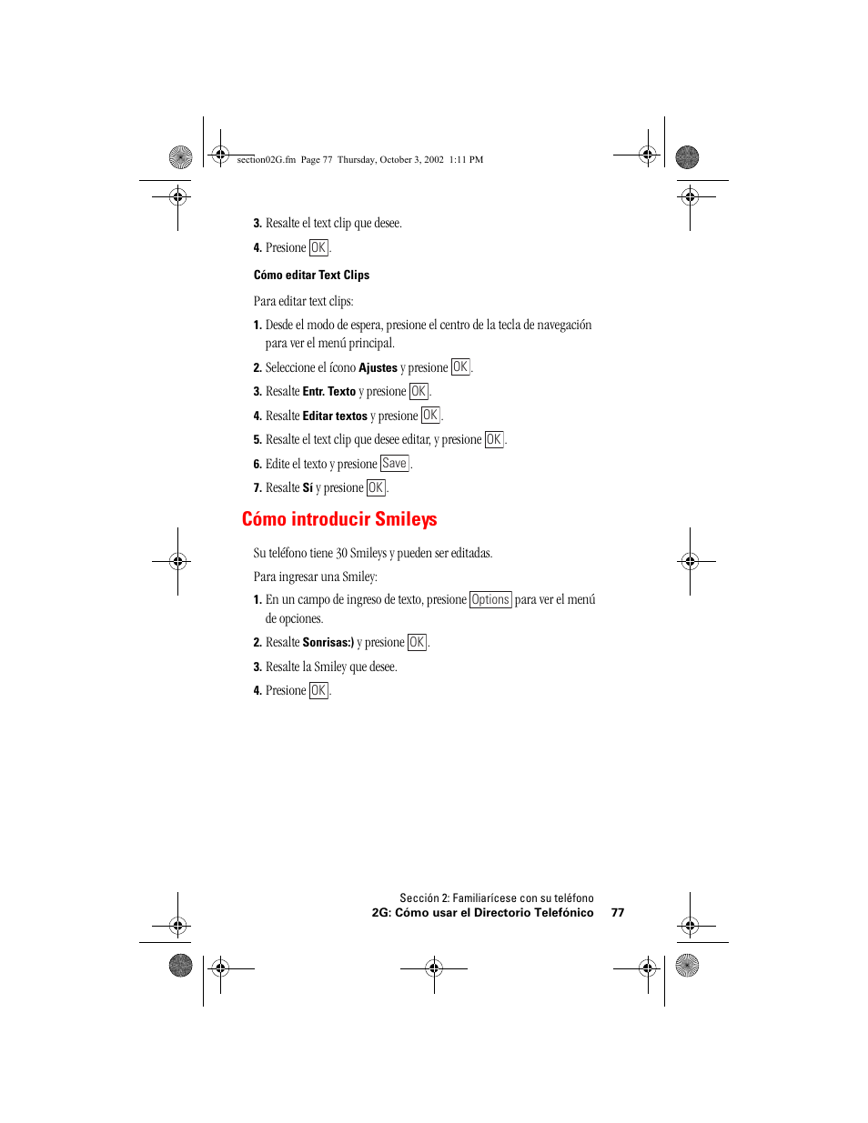 Cómo introducir smileys | Hitachi SH-P300 User Manual | Page 312 / 455