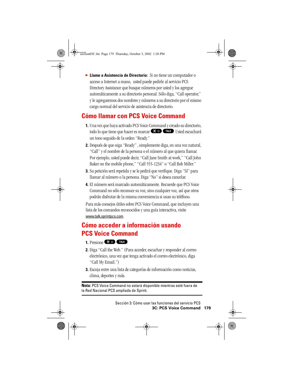Cómo llamar con pcs voice command | Hitachi SH-P300 User Manual | Page 414 / 455
