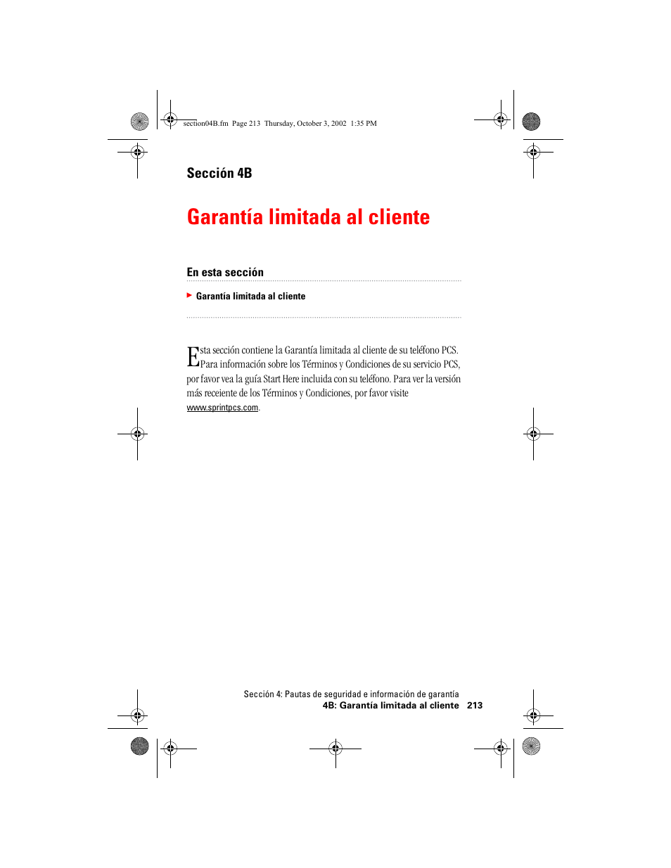 Garantía limitada al cliente | Hitachi SH-P300 User Manual | Page 448 / 455