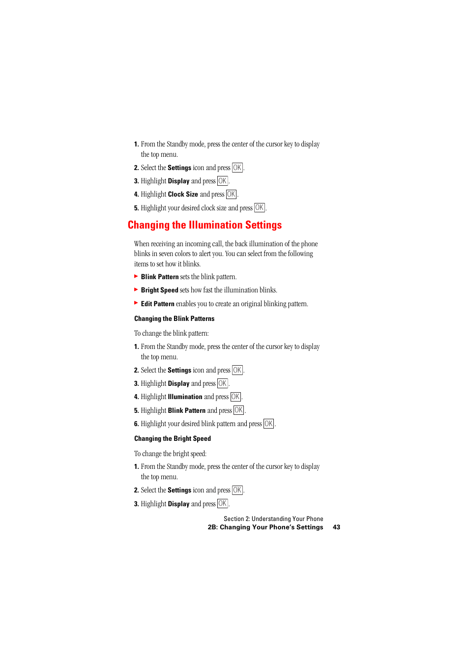 Changing the illumination settings | Hitachi SH-P300 User Manual | Page 52 / 455