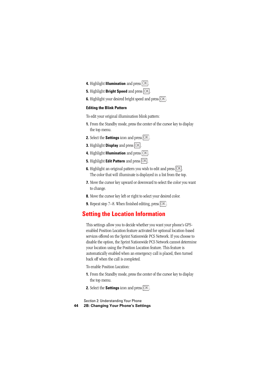 Setting the location information | Hitachi SH-P300 User Manual | Page 53 / 455