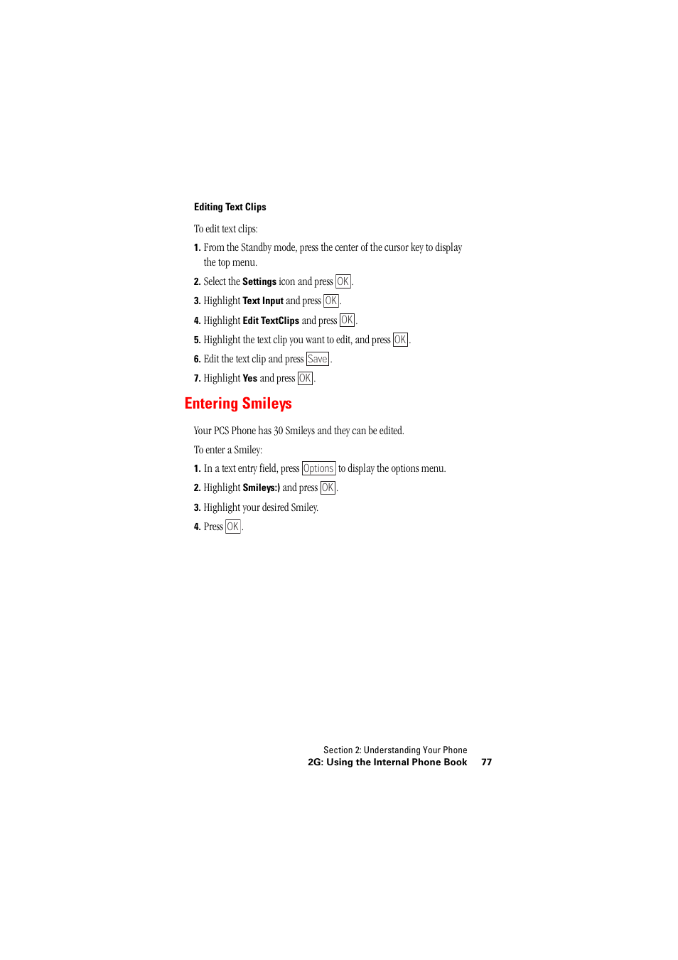 Entering smileys | Hitachi SH-P300 User Manual | Page 86 / 455