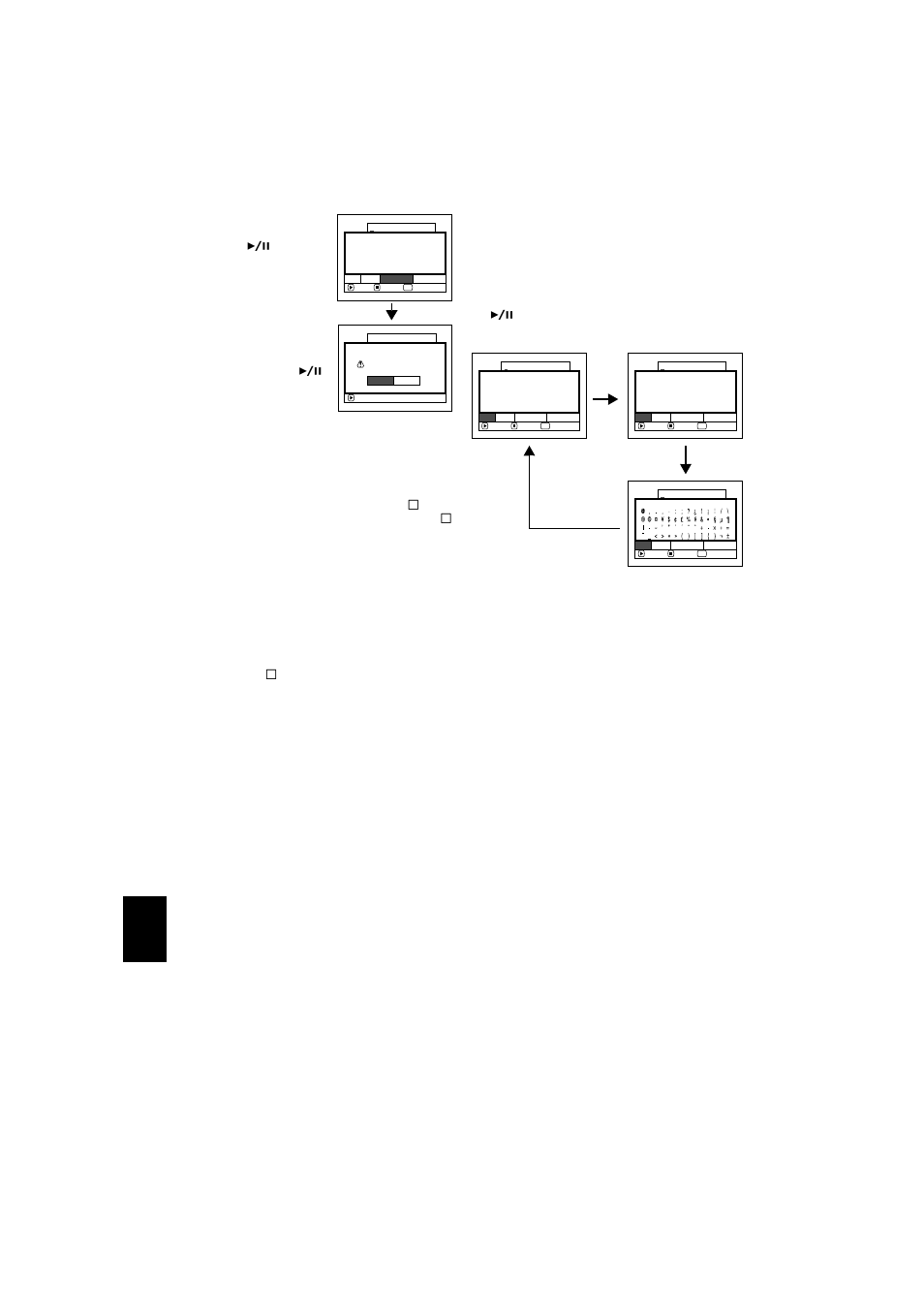 Characters available for entering title | Hitachi DZ-MV350A User Manual | Page 116 / 170