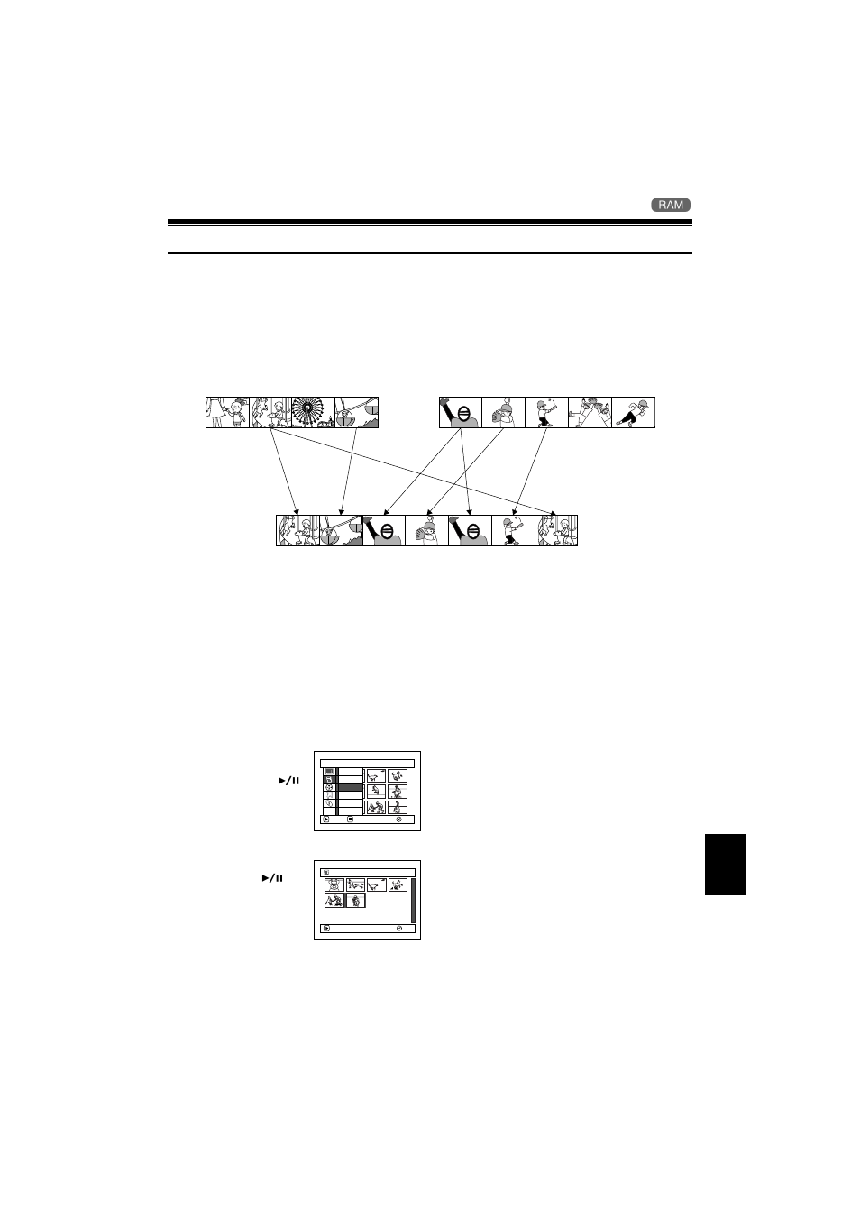 Play list | Hitachi DZ-MV350A User Manual | Page 117 / 170