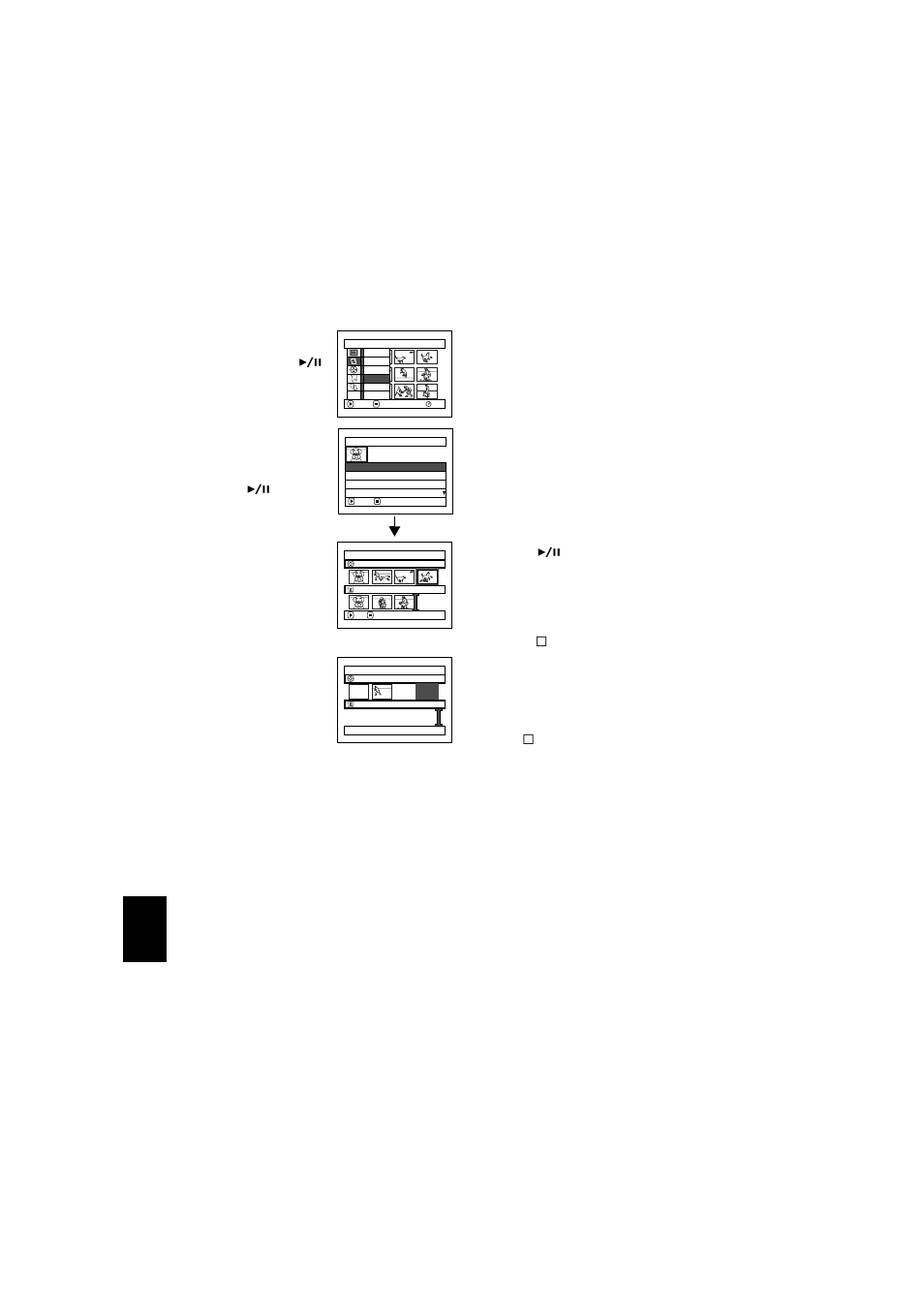 Adding scenes to play list (editing play list) | Hitachi DZ-MV350A User Manual | Page 120 / 170