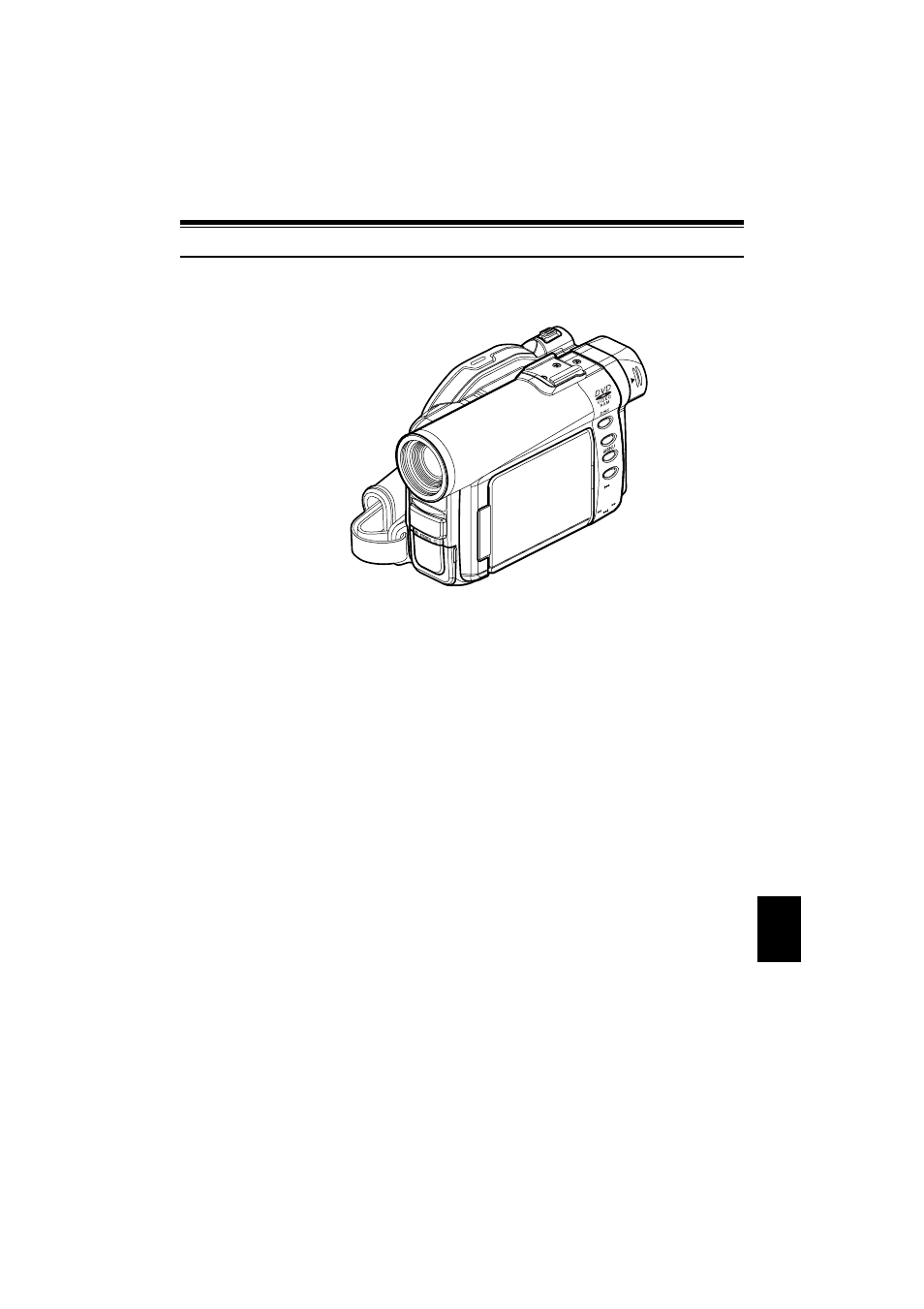 Names of parts | Hitachi DZ-MV350A User Manual | Page 17 / 170