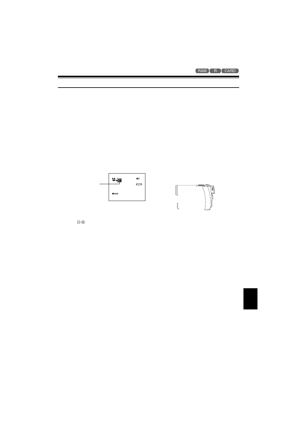 Manually focusing subject | Hitachi DZ-MV350A User Manual | Page 57 / 170