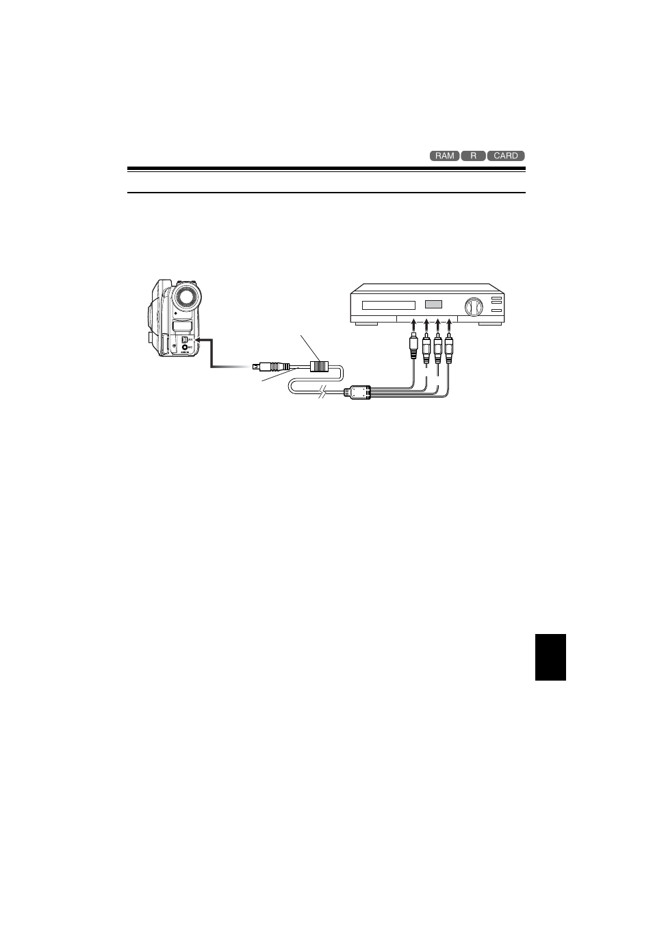 Recording image from other av devices | Hitachi DZ-MV350A User Manual | Page 65 / 170