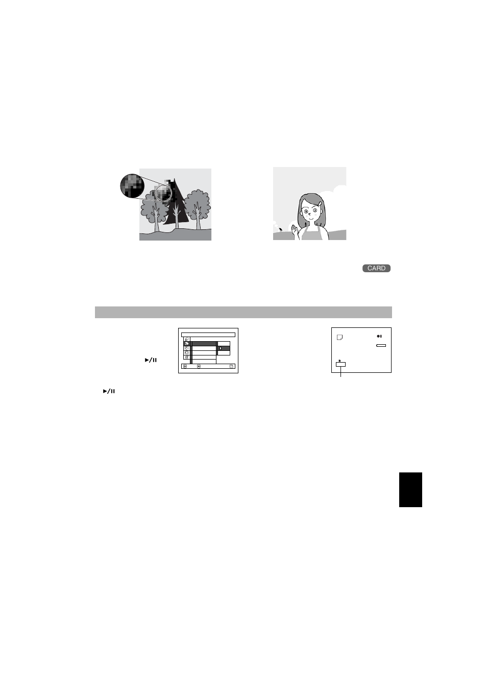 Switching quality of still image (quality) | Hitachi DZ-MV350A User Manual | Page 87 / 170