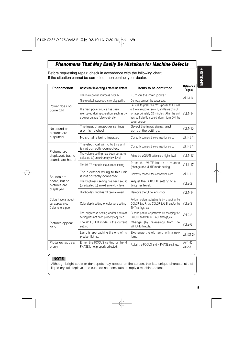 Hitachi CP-X275 User Manual | Page 39 / 51