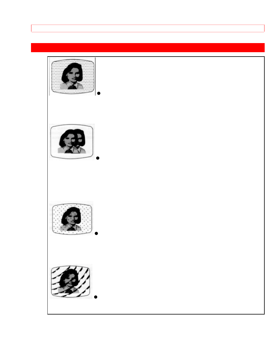 Reception problems | Hitachi 31CX4B User Manual | Page 64 / 70