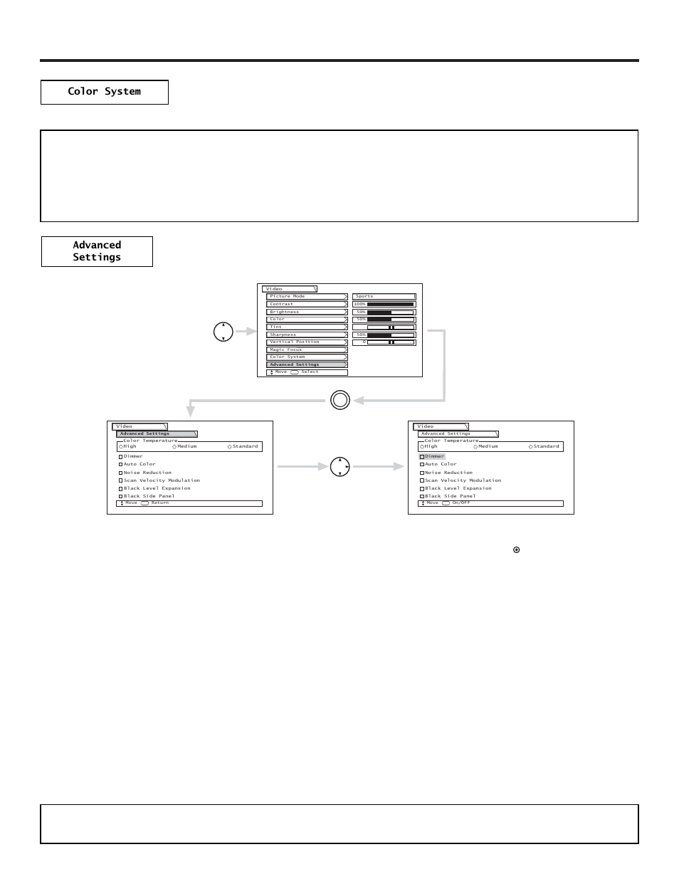 Video | Hitachi 65SWX20B User Manual | Page 44 / 72