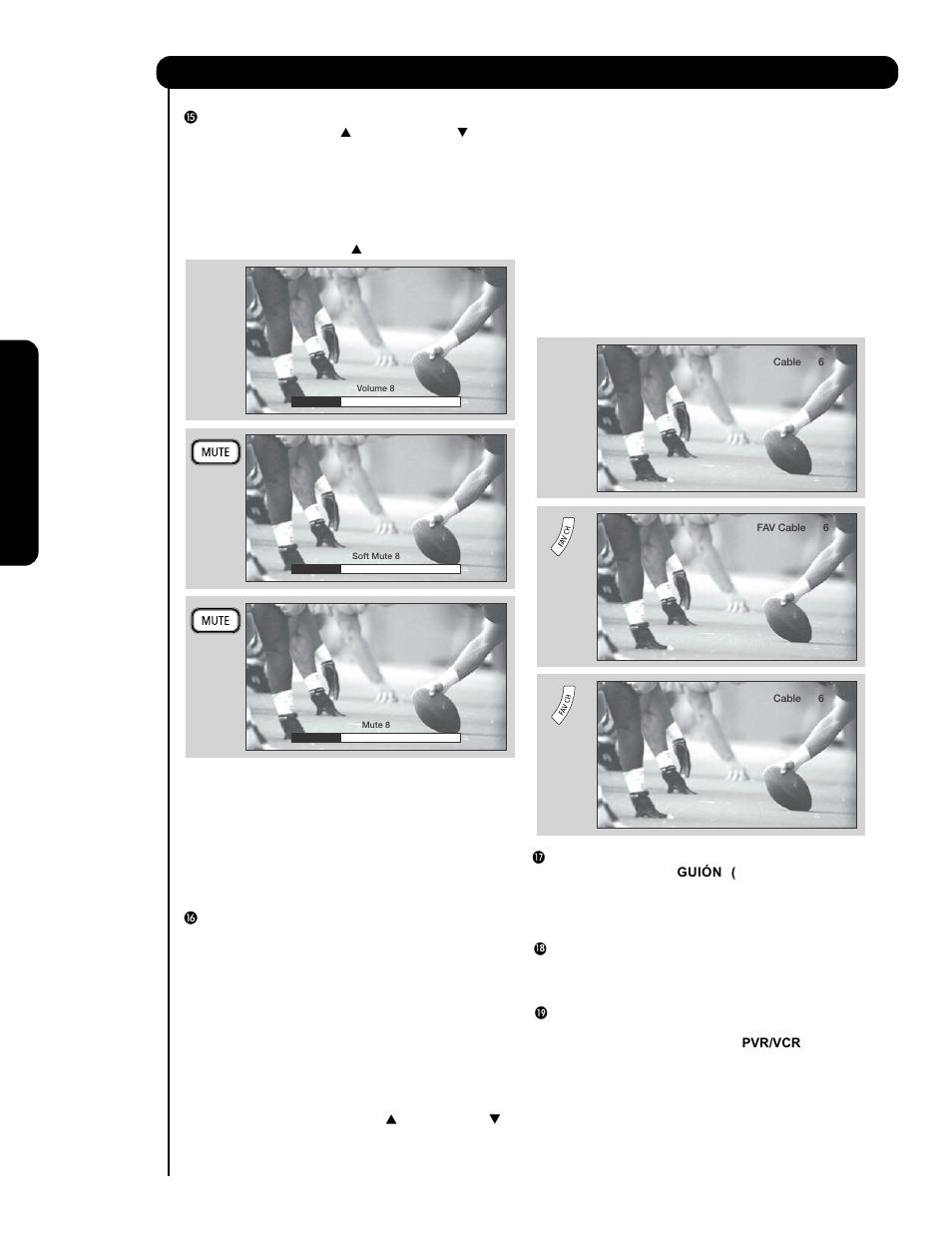 Como utilizar el control remoto de su tv | Hitachi P60X901 User Manual | Page 122 / 192