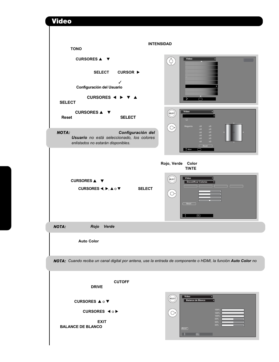 Video | Hitachi P60X901 User Manual | Page 138 / 192