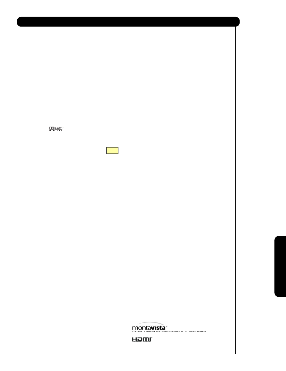 Funciones y especificaciones | Hitachi P60X901 User Manual | Page 175 / 192