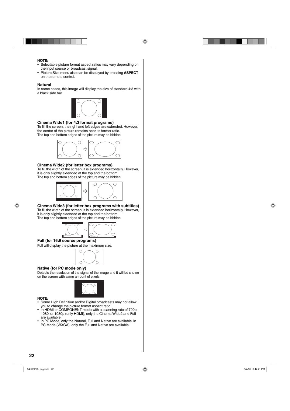 Hitachi L26D204 User Manual | Page 22 / 39