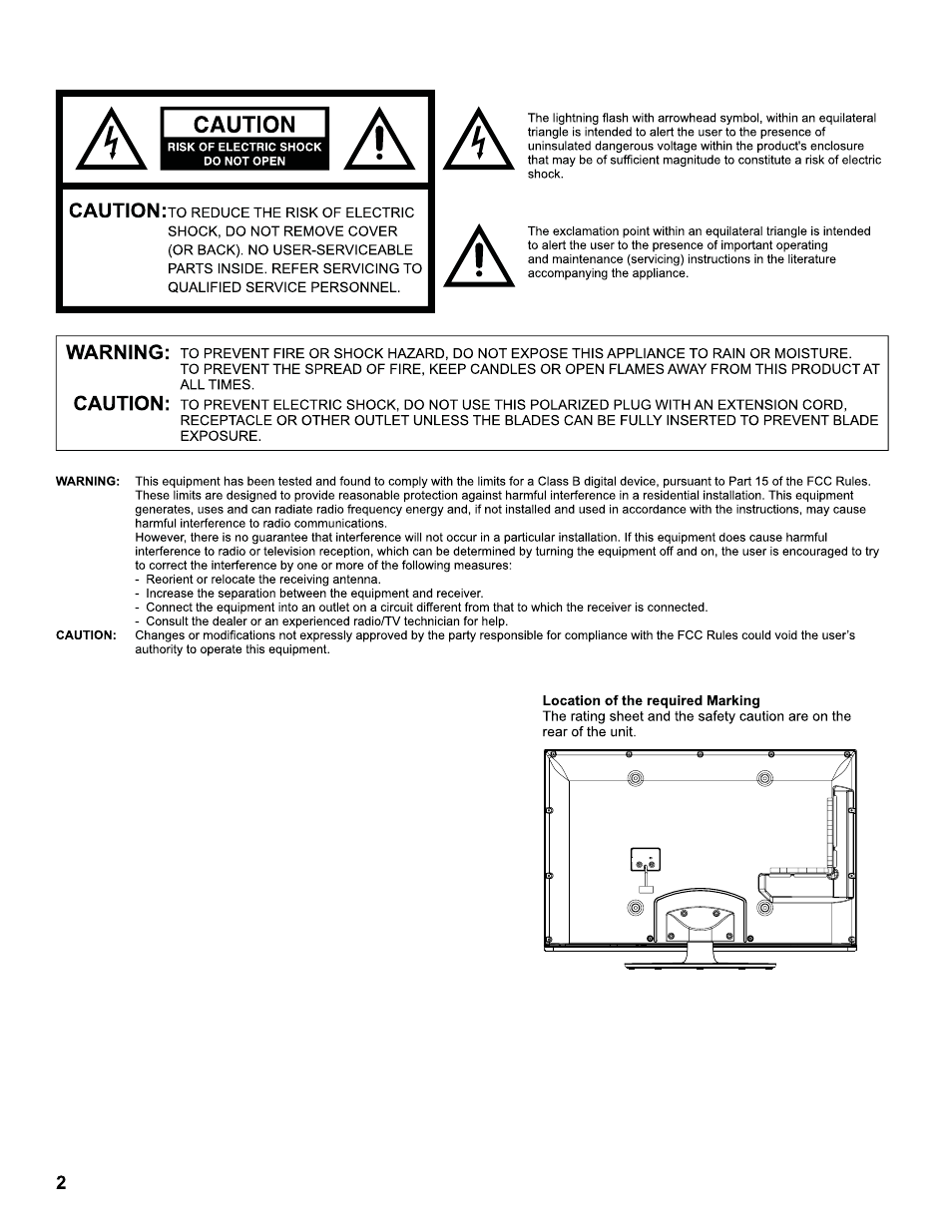 Le40h405(2).pdf | Hitachi LE40H405 User Manual | Page 2 / 29