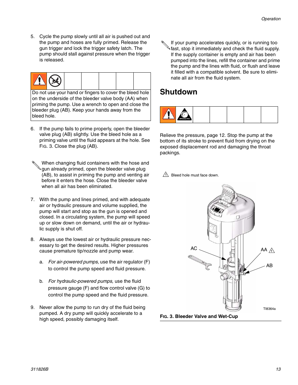 Shutdown | Hitachi 1800 User Manual | Page 13 / 28