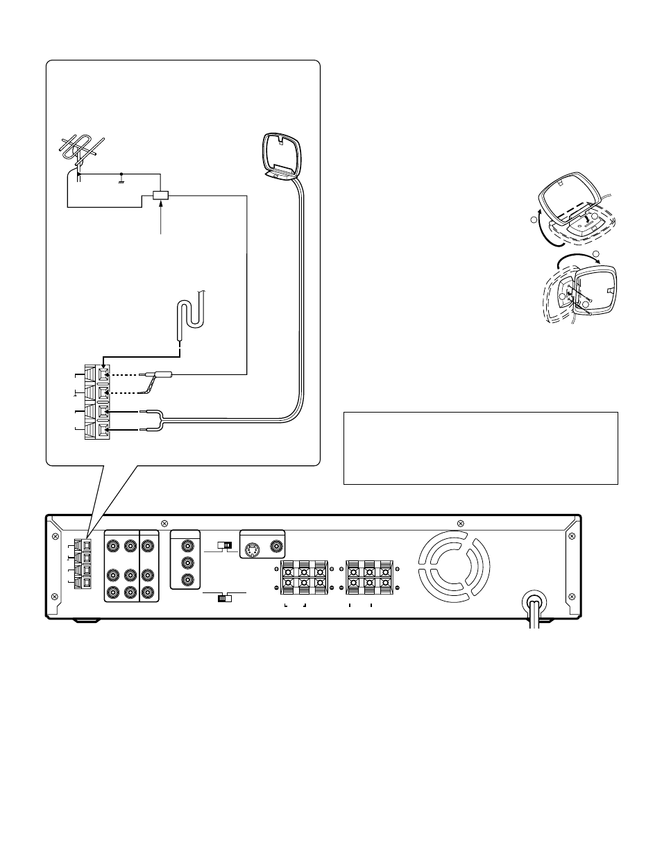 Antenna connections, Fm antenna, Am antenna | Hitachi DV-S522U User Manual | Page 10 / 41