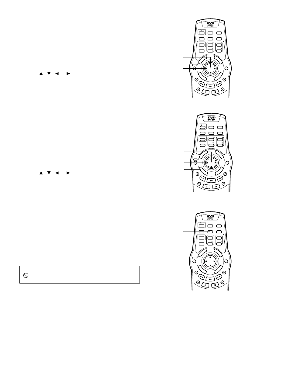 Selecting a dvd menu, Selecting a top menu (title menu) [dvd, Return button (return) for video cd | Return | Hitachi DV-S522U User Manual | Page 22 / 41