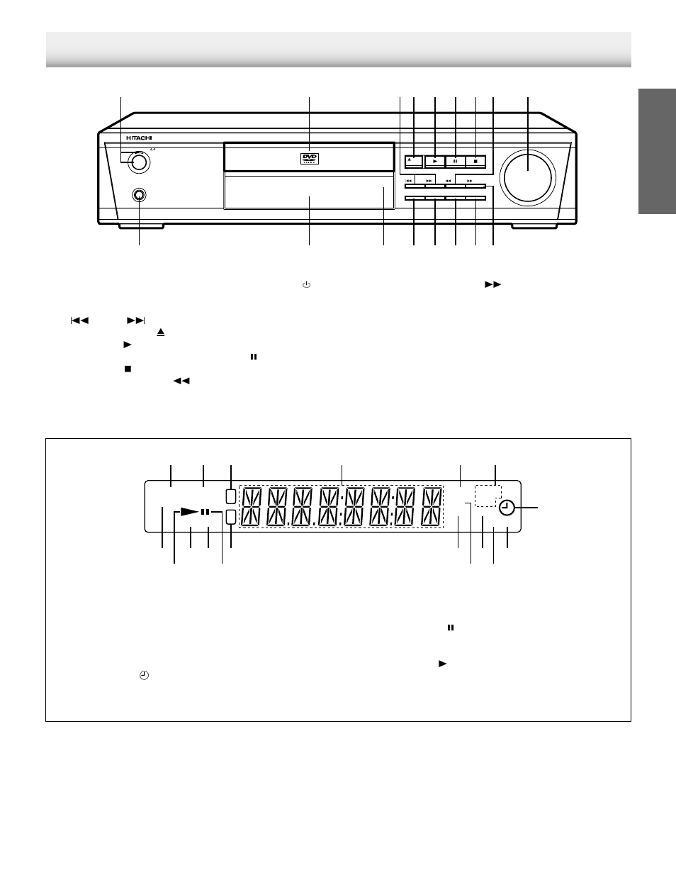Controls, English | Hitachi DV-S522U User Manual | Page 5 / 41